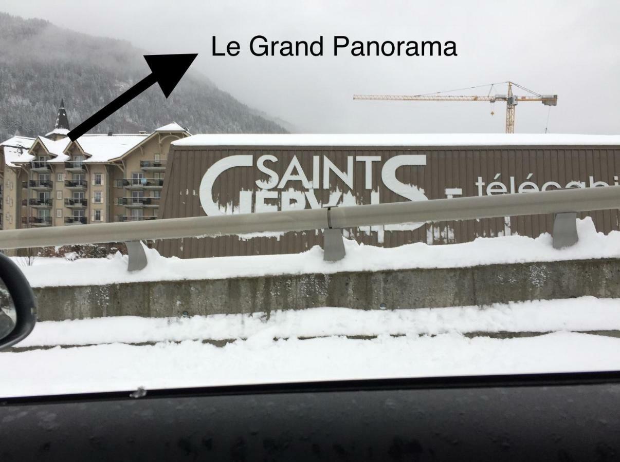 Le Grand Panorama 5 Etage Balcon Vue Sur La Montagne Apartment Saint-Gervais-les-Bains Bagian luar foto